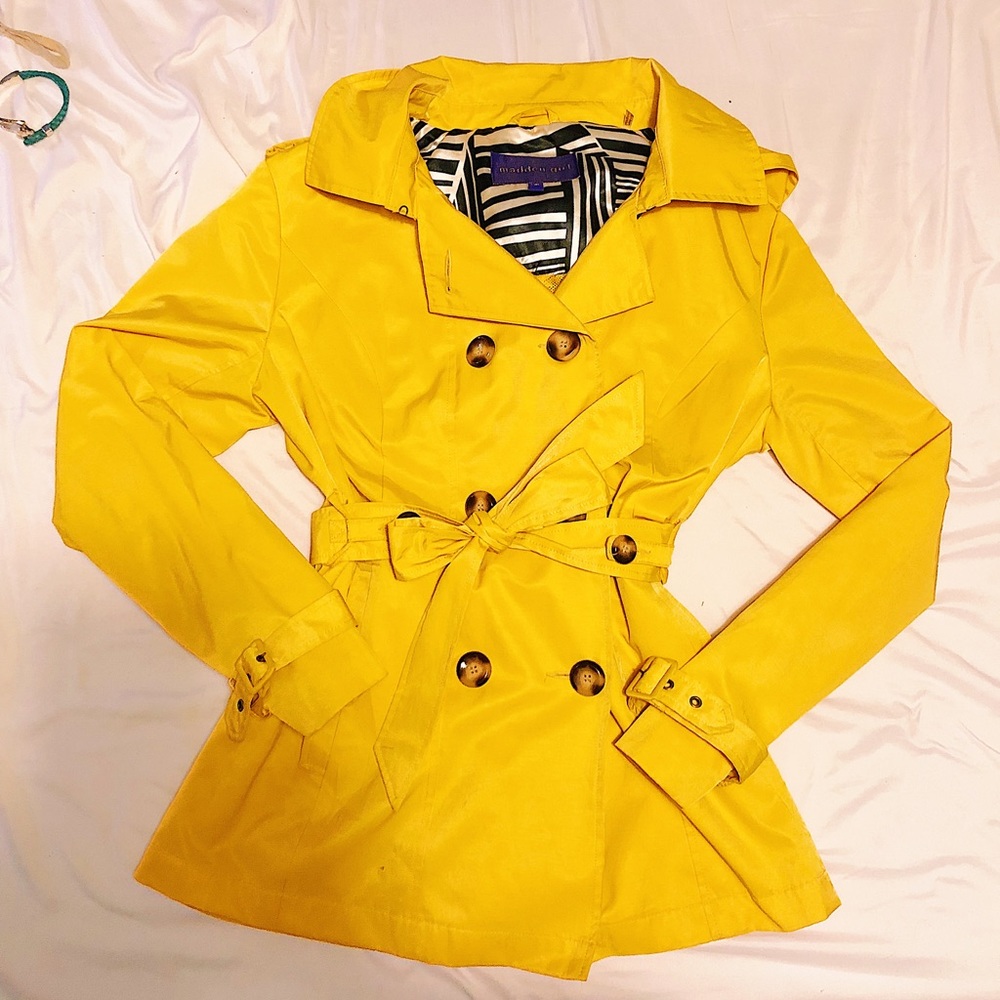 Madden Girl Yellow Raincoat